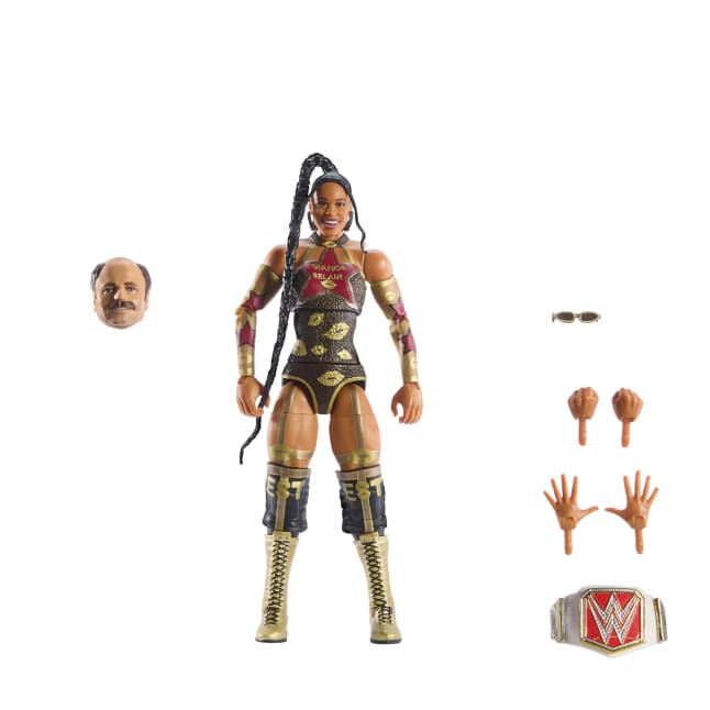 WWE Elite Collection Premium Live EVent Bianca Belair Action Figure Set, Wrestlemania Collectible - Image 1 of 6