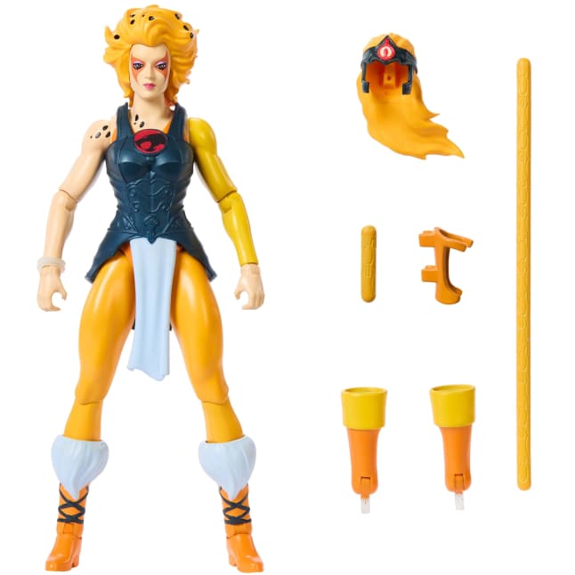 Masters Of The Universe Origins & Thundercats Cheetara Action Figure, 1980s Crossover, 5.5 inch Toy - Imagem 1 de 6