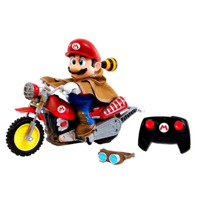 Véhicule Télécommandé Mario en Poncho du Désert Hot Wheels, Véhicule Télécommandé à Piles et Accessoires - Imagen 1 de 