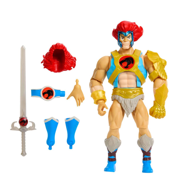 Masters Of The Universe Origins & Thundercats Lion O Action Figure, 1980s Posable Crossover Toy - Imagem 1 de 6