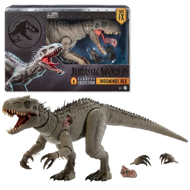 Jurassic World Hammond Collection Indominus Rex Deluxe Articulated Action Figure Large Size- Coming Soon - Imagen 1 de 6