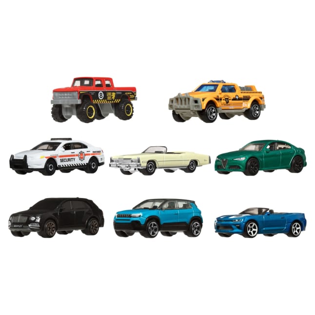 Matchbox Vehículo de Juguete Auto Básico Paquete de 8 - Image 1 of 6