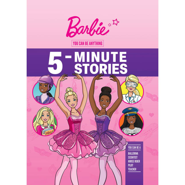 Barbie: You Can Be 5 Minute Storybook Collection (Ages 3 - 7) - Imagen 1 de 6