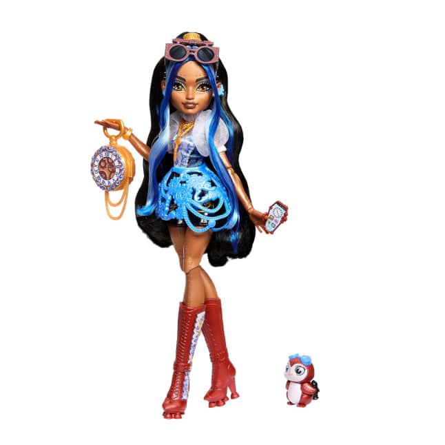 Monster High Robecca Steam Fashion Doll With Blue Blouse And Rocket Boots - Image 1 of 6