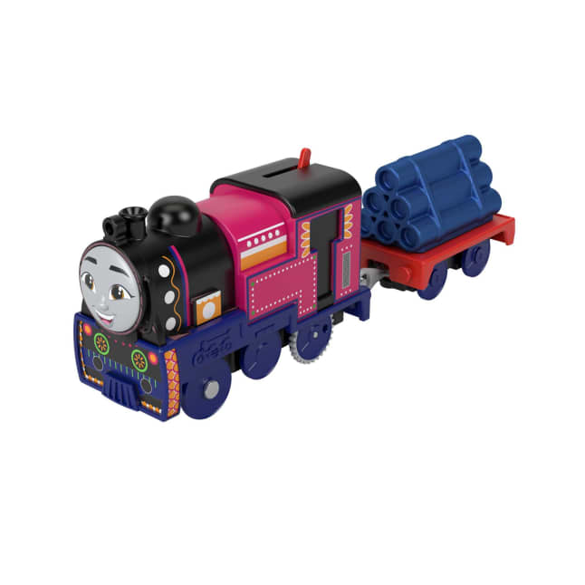Thomas And Friends Ashima Toy Train, Motorized Engine With Cargo For Preschool Kids - Image 1 of 6