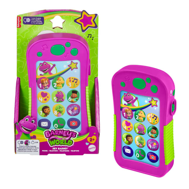 Fisher-Price® Barney’S World Téléphone Hey Barney™ - Imagen 1 de 6
