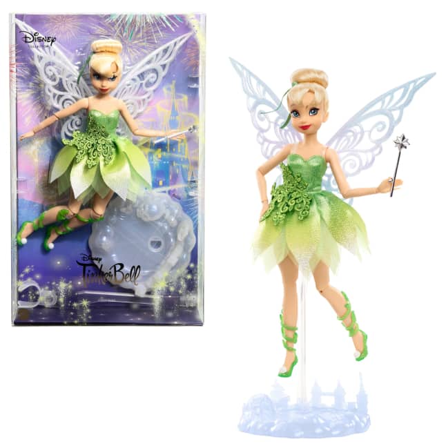 Disney Toys, Disney100 Collector Tinker Bell Doll, Gifts For Kids And Collectors - Imagen 1 de 6