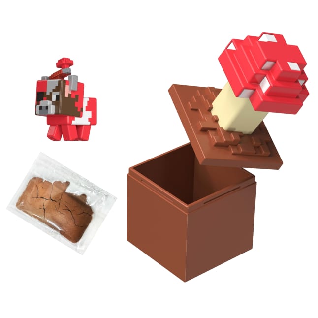 Minecraft Mini Mode Bloom Blocks Action Figure With Sand Compound (Characters May Vary) - Imagen 1 de 