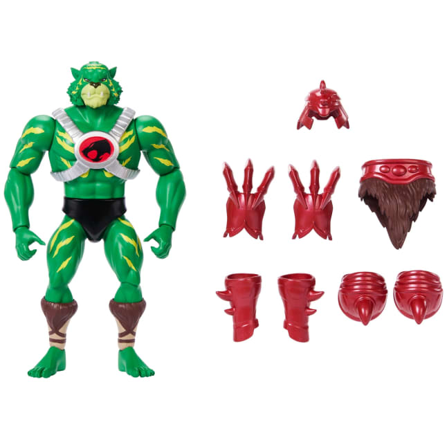 Masters Of The Universe Origins & Thundercats Battle Cat Man Action Figure, 1980s Crossover Toy - Imagem 1 de 6