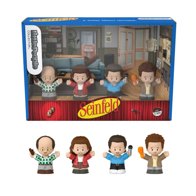 Fisher-Price Little People Collector Seinfeld Special Edition Set, 4 Figures in Gift Package - Image 1 of 6