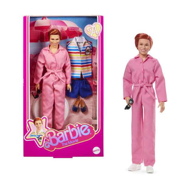 Barbie The Movie Allan Collectible Doll, Michael Cera As Allan With 2 Removable Movie Fashions - Image 1 of 6