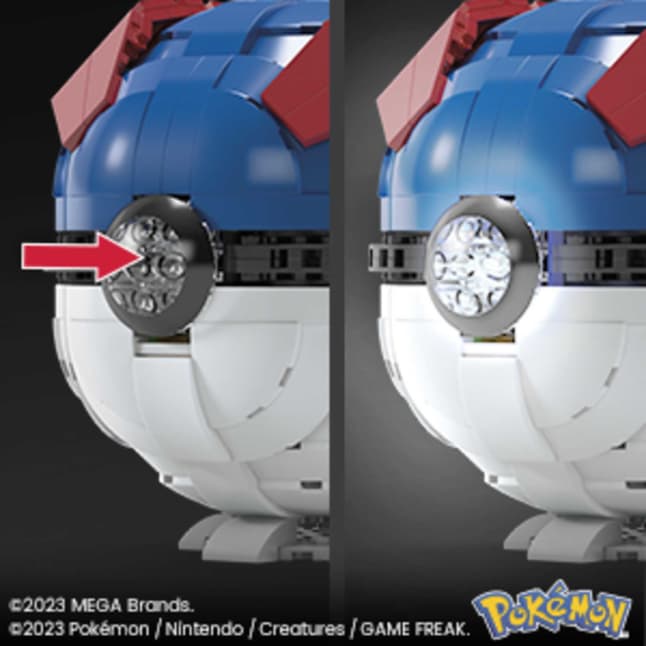 MEGA Pokémon Jogo de Construção Grande Bola Gigante - Image 1 of 5