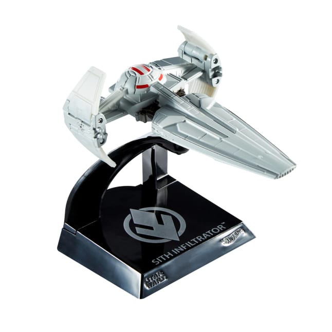 Hot Wheels Collector Vehículo de Colección Star Wars Nave Sith Inflitrator - Imagem 1 de 6