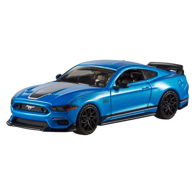 Hot Wheels Collector Vehículo de Colección Auto premium Escala 1:43 Mustang Mach Azul - Imagen 1 de 5