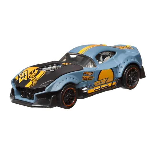 Hot Wheels Pull-Back Speeders Toy Car in 1:43 Scale, Pull Car Backward & Release To Race - Imagem 1 de 6