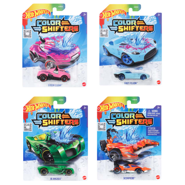 Hot Wheels Car, 1 Color-Changing Toy Vehicle in 1:64 Scale - Imagem 1 de 