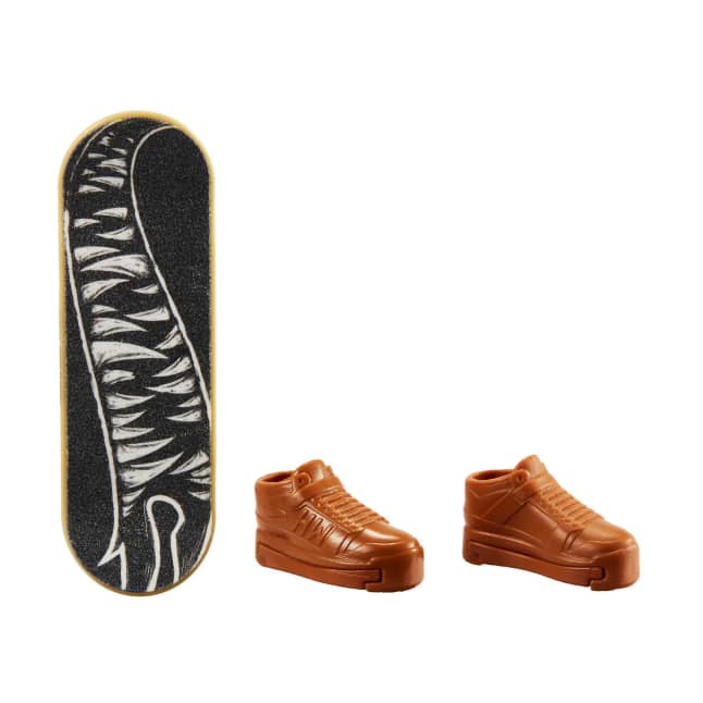 Hot Wheels Skate Veículo de Brinquedo Skateboard RIDIN‘ SKY™ com Tênis - Imagen 1 de 4