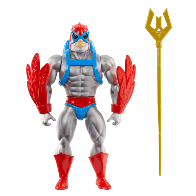 Masters of the Universe Origins Figura de Ação Coleção Cartoon Stratos de 5.5
