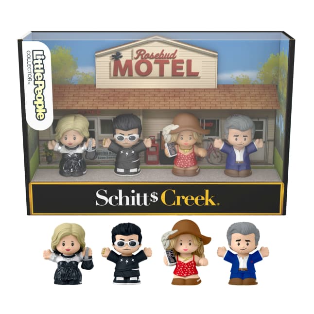 Little People Collector Schitt's Creek Special Edition Set in A Display Gift Box, 4 Figures - Imagen 1 de 6