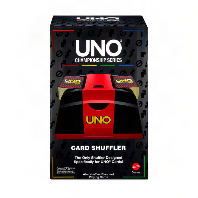 UNO Championship Series Automatic Card Shuffler For UNO Cards And Standard Decks - Imagen 1 de 6