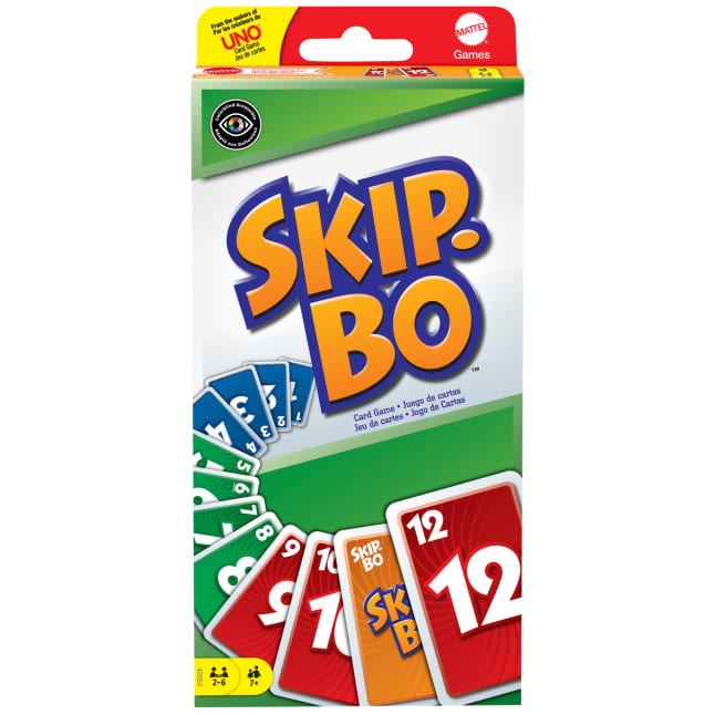 Mattel Games Jogo de Cartas Skip-Bo - Imagen 1 de 5