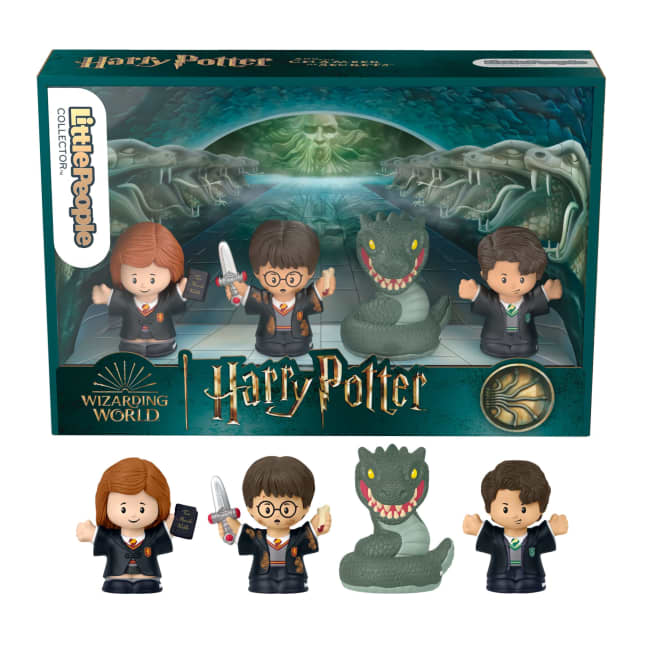 Little People Collector Harry Potter And The Chamber Of Secrets Special Edition Set, 4 Figures - Imagem 1 de 6