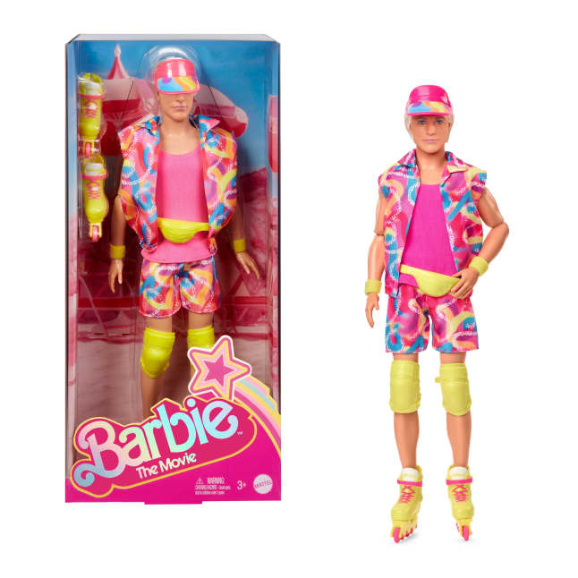 Barbie The Movie Collectible Ken Doll in Inline Skating Outfit - Image 1 of 6