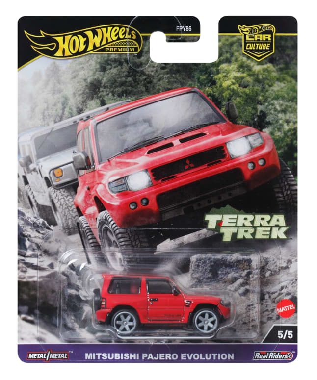 Hot Wheels Collector Veículo de Brinquedo Mitsubishi Pajero Evolution - Imagem 1 de 6