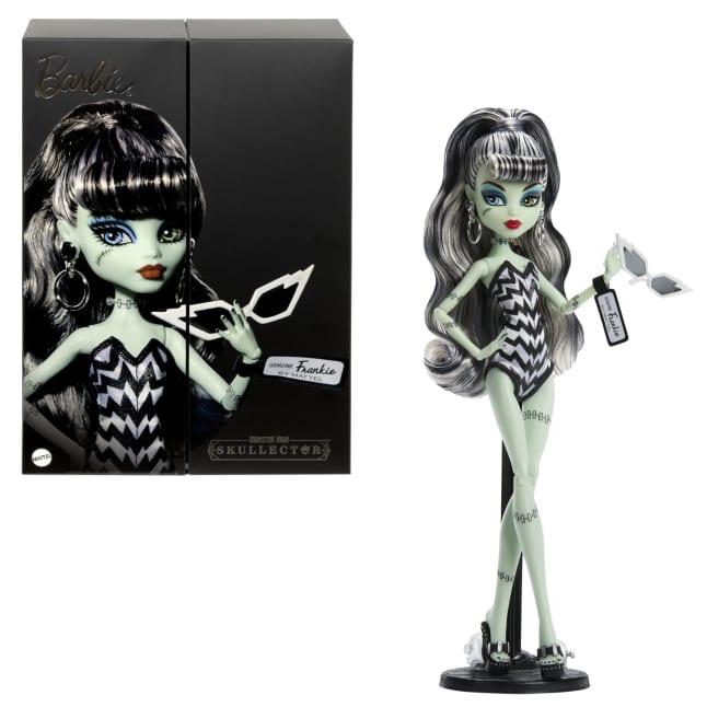 Monster High-Poupée Frankie Stein Barbie-Maillot de Bain et Robe Noire - Image 1 of 6