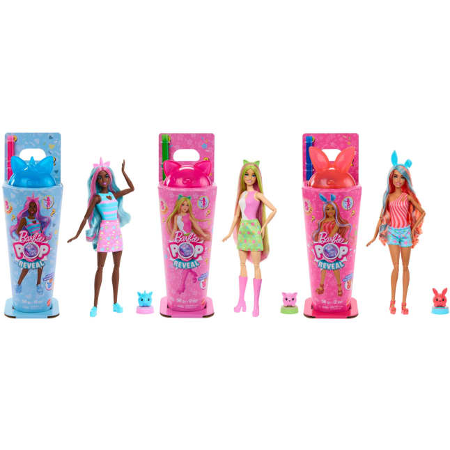 Barbie Pop Reveal Muñeca Serie de Animalitos Sorpresa - Imagen 1 de 6