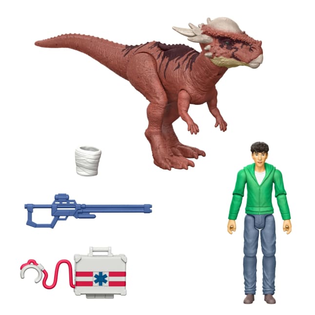 Jurassic World: Chaos Theory Defender Storypack, Kenji & Stygimoloch  Action Figure Toys & Accessories - Image 1 of 6