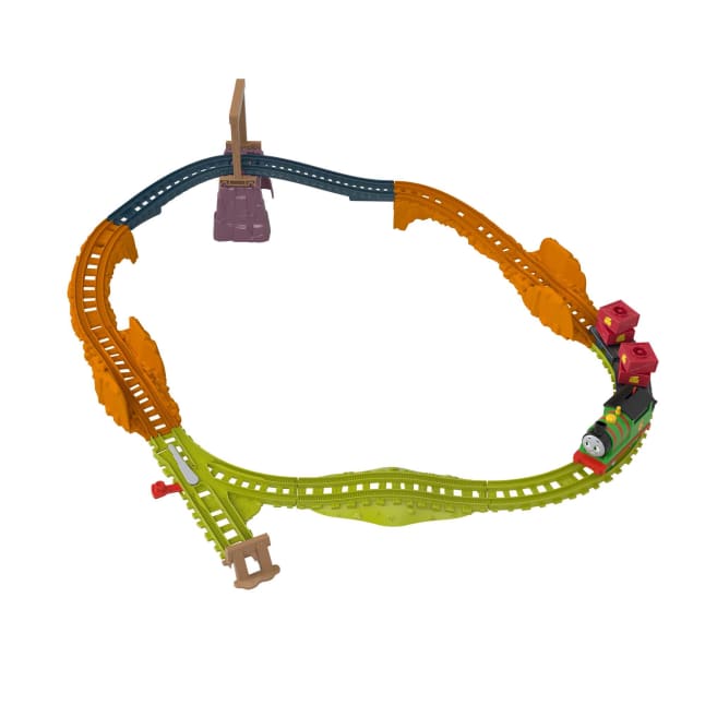 Thomas & Friends Percy's Cargo Run Motorized Toy Train & Track Set For Preschool Kids - Imagen 1 de 6