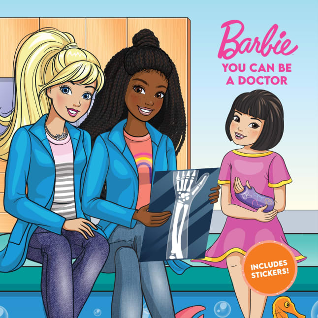 Barbie: You Can Be A Doctor Sticker Book (Ages 3 - 7) - Imagen 1 de 5