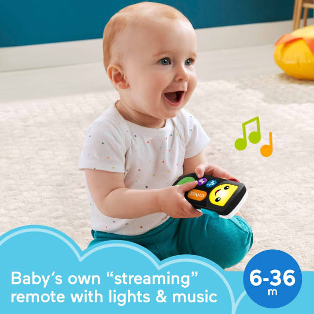 Fisher-Price Laugh & Learn Stream & Learn Remote Electronic Learning Toy For Infants - Image 1 of 5