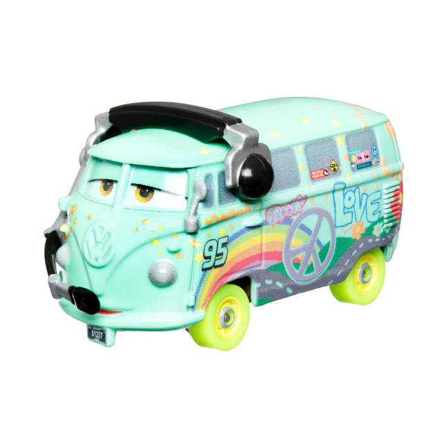 Disney And Pixar Cars Glow Racers Vehicles, Glow-in-The-Dark 1:55 Scale Die-Cast Toy Cars - Imagem 1 de 4