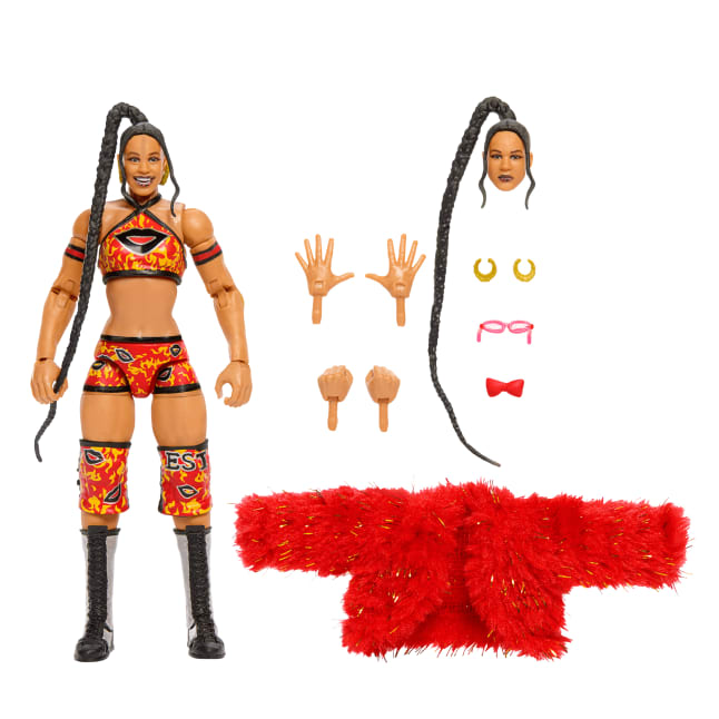 WWE Ultimate Edition Bianca Belair Action Figure & Accessories Set, 6-inch Collectible, 30 Articulation Points - Image 1 of 6