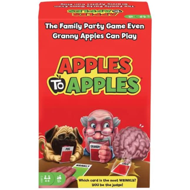 Apples To Apples Card Game, Family Game For Kids And Adults, Make Hilarious Comparisons - Imagem 1 de 6