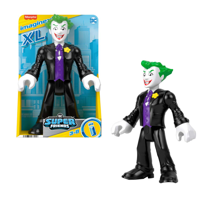 Imaginext DC Super Friends The Joker XL Figure, 10-inch Poseable Preschool Toy - Image 1 of 6