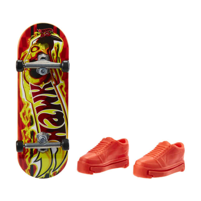 Hot Wheels Skate Veículo de Brinquedo Skateboard WILDFIRE FREESTYLE™ com Tênis - Imagen 1 de 5