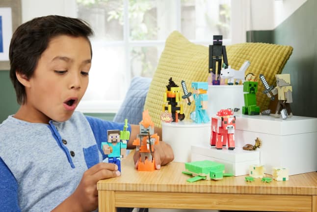 Minecraft Figurines Articulées et Acc. Échelle 8,26 Cm Collection - Imagen 1 de 2