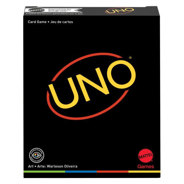 UNO Minimalista Card Game For Adults & Teens Featuring Designer Graphics By Warleson Oliviera - Image 1 of 6