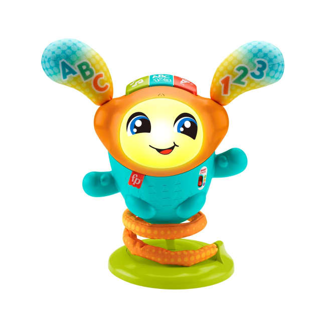 Fisher-Price DJ Bouncin’ Beats Electronic Baby & Toddler Learning Toy With Bouncing Action - Image 1 of 6