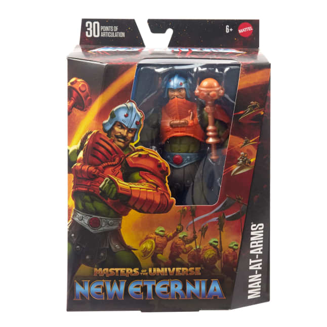 Masters Of The Universe Masterverse New Eternia Man-At-Arms Action Figure Toy - Image 1 of 1
