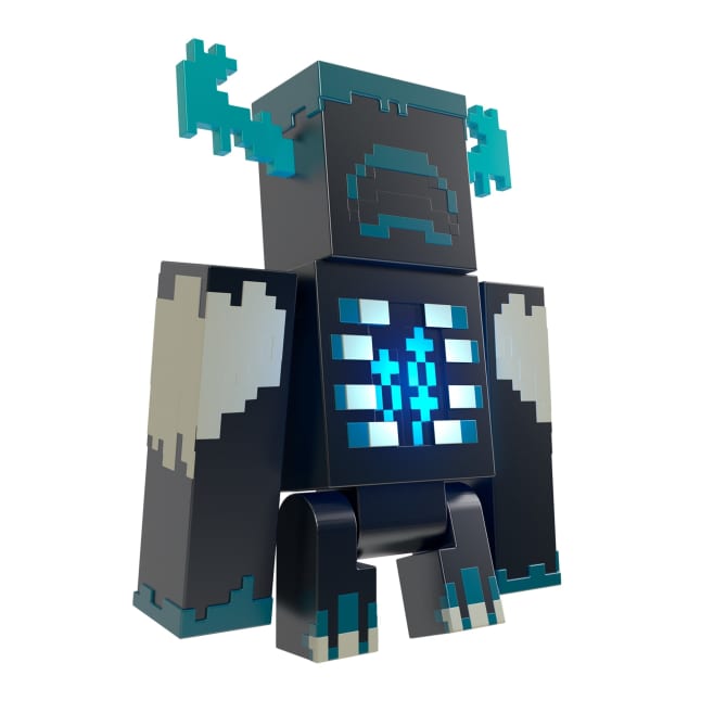 Minecraft Warden Action Figure Toy With Lights, Sounds And Accessories - Imagen 1 de 6