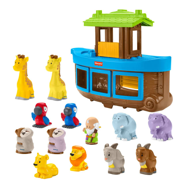 Fisher-Price Little People Noah's Ark Playset With 13 Figures For Toddlers - Image 1 of 6