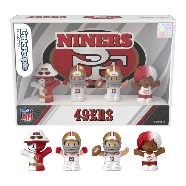 Little People Collector San Francisco 49Ers Officially Licensed NFL Special Edition Set, Series 2 - Imagen 1 de 6