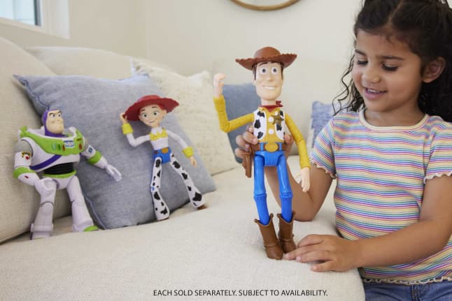 Disney Pixar Toy Story Large Buzz Lightyear Action Figure, Collectible Toy in 12-inch Scale - Image 1 of 5