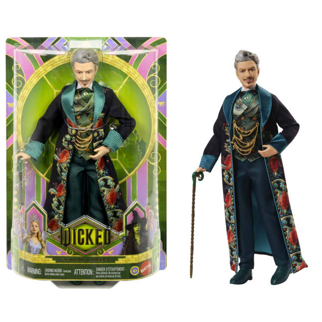 Universal Pictures’ Wicked: For Good The Wizard Fashion Doll With Movie-inspired Outfit & Accessory - Image 1 of 6