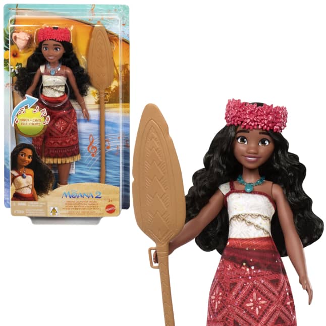 Disney Moana 2 Poupée et Acc. Moana Aventures Musicales, Anglais - Image 1 of 6