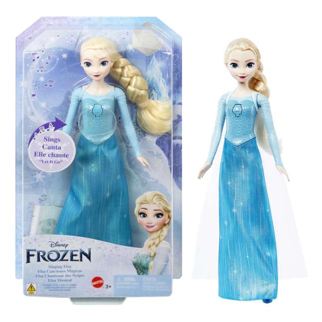 Disney Frozen Toys, Singing Elsa Doll - French Version - Imagem 1 de 6